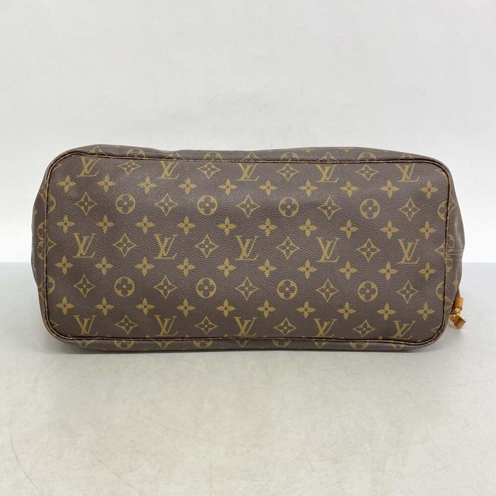 Louis Vuitton Monogram Canvas Tote with Tan Trim - Picture 3 of 14